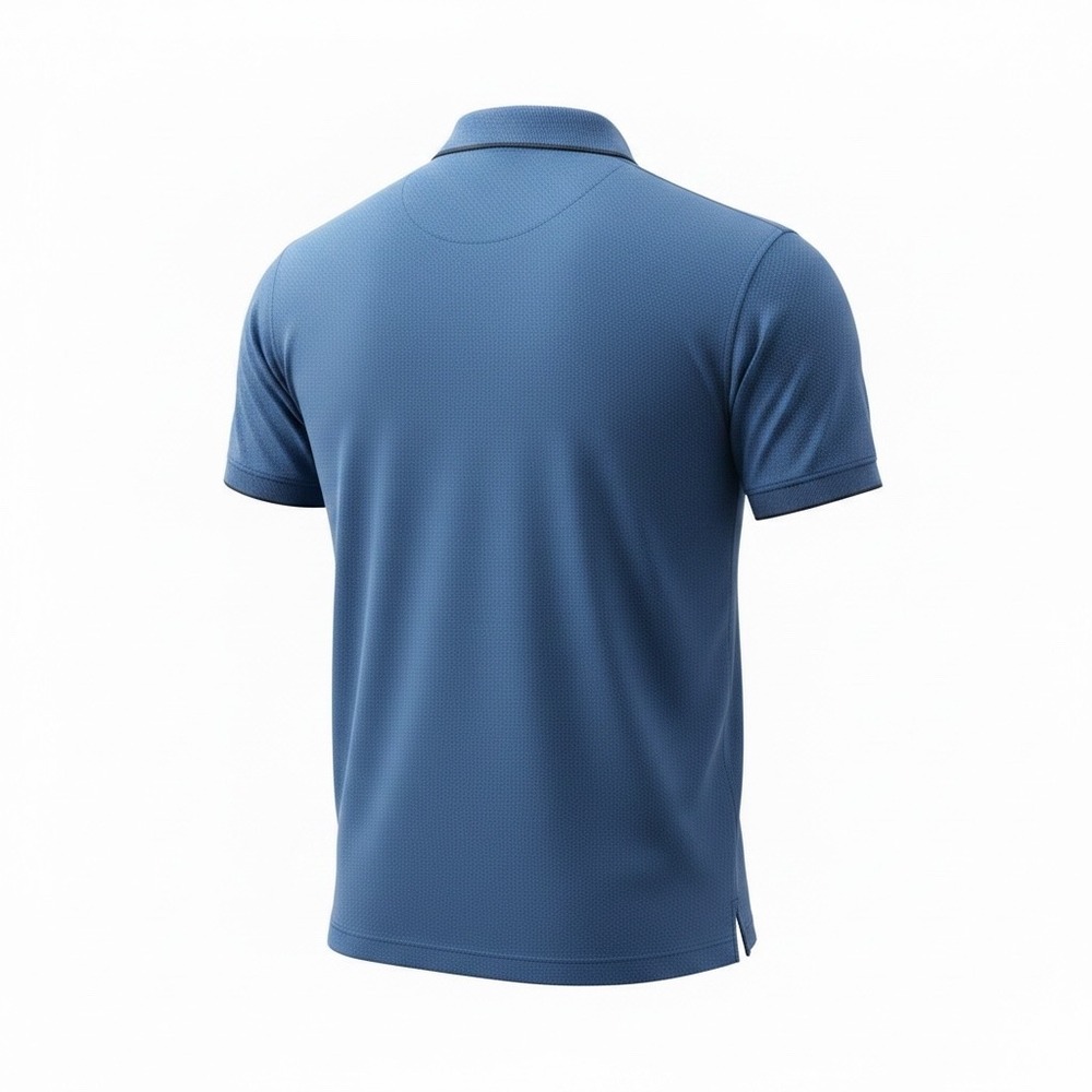 Tommy Bahama Mens Emfielder Polo Shirt XL Blue Modal Blend Short Sleeve Marlin - Picture 2 of 11